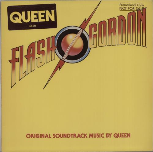 Queen Flash Gordon + Press Pack US Promo vinyl LP album (LP record